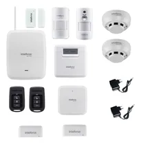 Comprar Kit Alarme Intelbras Amt 8000 Wifi Sensores Presença Fumaça