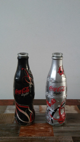 Botellas De Vidrio Coca Cola Light Edicion Limitada Vacias