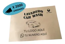 Comprar 2000 Alfombras De Papel Lavadero Autos Con Impresión