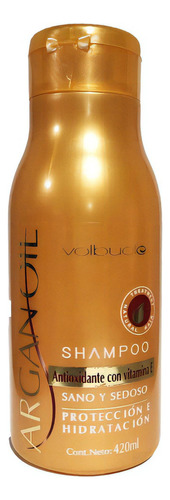 Volbucle Shampoo X420ml Proteccion E Hidratacion  Argan Oil