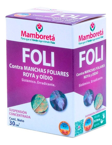 Mamboreta Foli 30cm3 Funguicida Cura Previene Royas Oidios