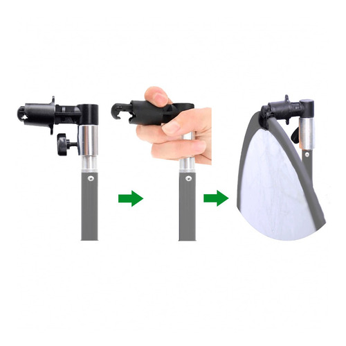 Imagem 4 de 5 de Suporte Adaptador P/ Rebatedor Fotográfico Sou Foto Spr-001