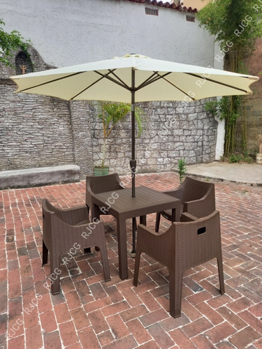 Imagen 4 de 4 de Toldo Sombrilla Para Jardín O Patio
