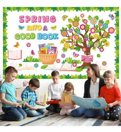 Conjunto De Decorações De Sala De Aula Epakh Reading Bulleti