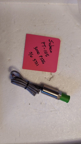 New Subeca Pt-105 3000psig Pressure Transducer L@@k Bbz