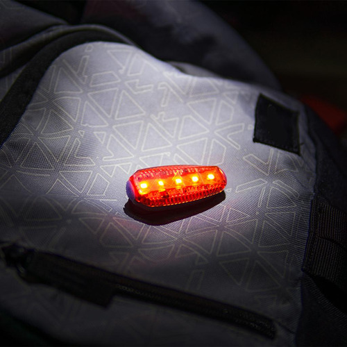 2 Lámpara Impermeable Cola Trasera Clip En Usb Lámpara