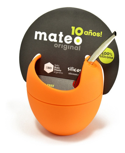 Mate Mateo Original De Silicona De Diseño Vaciado Fácil