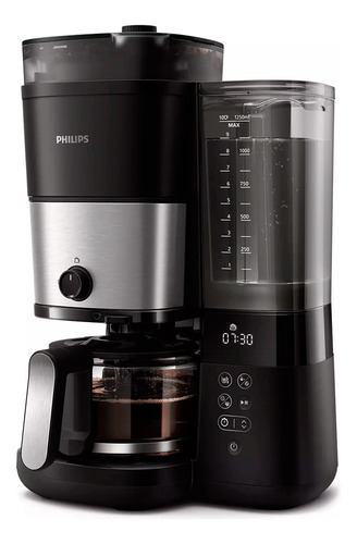 Cafetera Phillps Grind & Brew Hd7900/50 All In 1 Negra