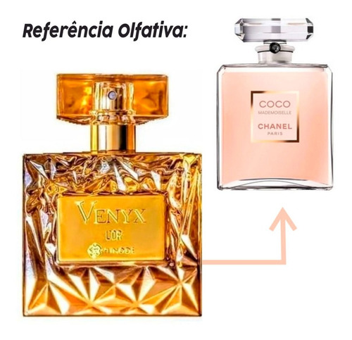 Imagem 5 de 8 de Perfume Venyx L'or + Gel Redutor De Medidas Corps