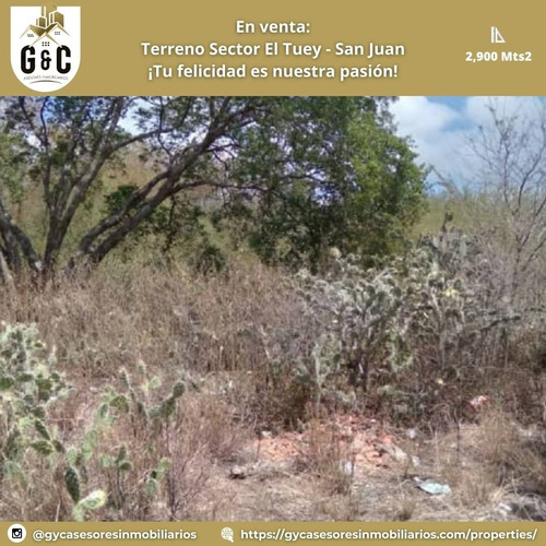 Imagen 1 de 9 de Terreno En Sector El Tuey, San Juan Bautista, Municipio Díaz 
