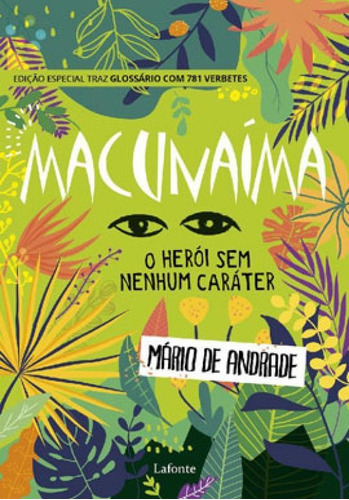 Macunaíma, de Andrade, Mário de. Editora Lafonte, capa mole em português