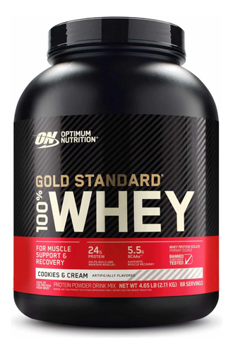 Whey Gold Standard - 5lb - Por Optimum - L a $79800