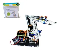 Comprar Brazo Robotico Didactico Para Arduino En Acrilico Color Transparente