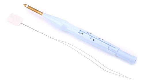Aguja Magica Para Bordar, Agujas De Coser Bordado Ajustable Punch Needle Pen Tool Para Coser Apliques Adorno