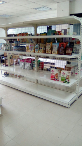 Imagen 3 de 4 de Mueble Estante Gondola Doble Para Tienda Minisuper Market
