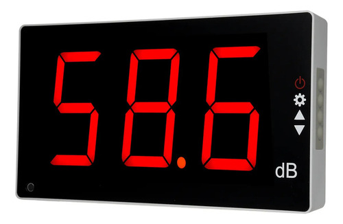 Medidor De Nível De Som Digital Montado Na Parede Com Lcd E