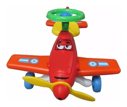Imagen 3 de 6 de Avion Pulky Vegui Pata Pata Andador Andarin Planeta Juguete