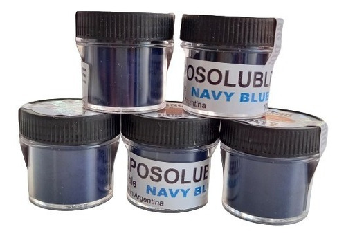 Colorante Comestible En Polvo Liposoluble Azul Marino