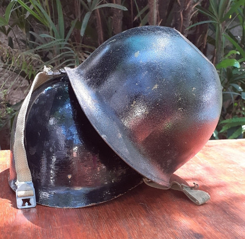Casco Us M1 Parish 7342 Guerra De Vietnam Arvn.