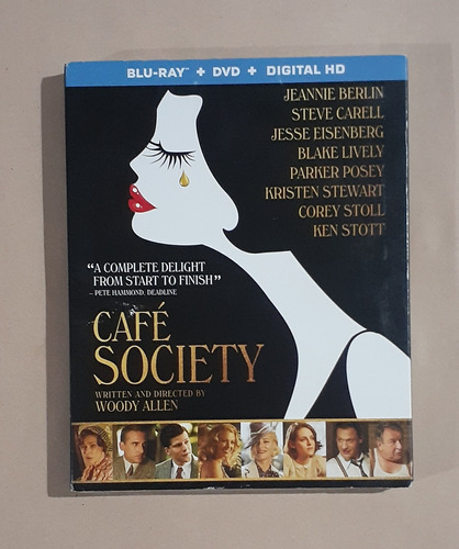 Cafe Society ( Café Society ) -nueva- Blu-ray + Dvd Original