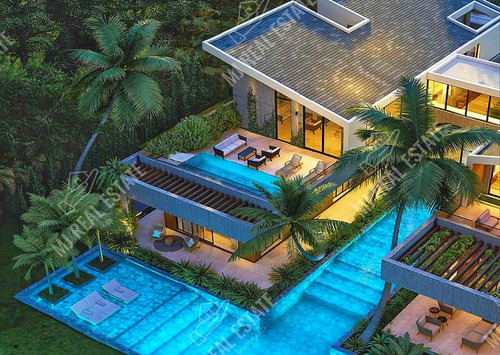 Imagen 3 de 10 de Villa En Cap Cana, Punta Cana, 2 Niveles, 6 Habitaciones, Frente Al Campod E Golf