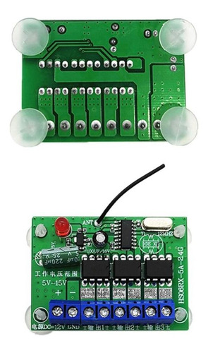 6ch 2,4g Piezas De Módulo Receptor Inalámbrico Diy Dc5-15v