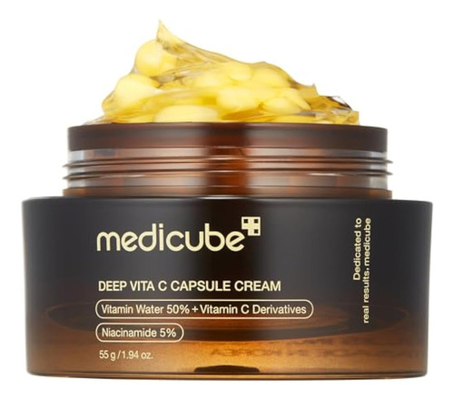Medicube Deep Vitamin C - Hidratante Facial Golden - 55g Todo Tipo De Pele Dia/noite