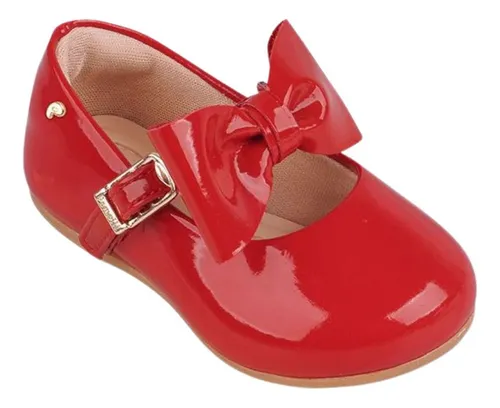 Sapato vermelho sale pampili