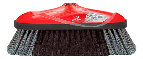 Vassoura Pelo Cerdas Naturais Uso Interno S/ Cabo V8 Condor