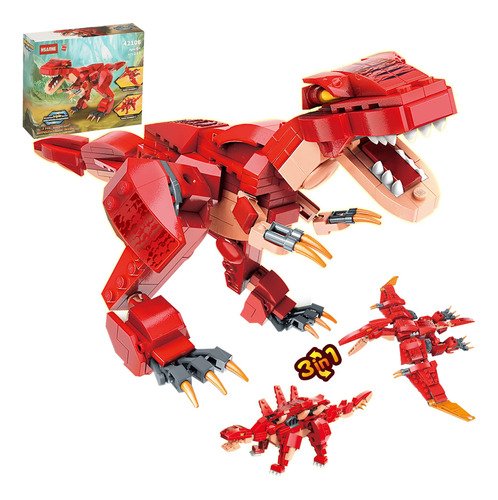 Hsanhe Stem 3 En 1 Dinosaurios Kits De Construccin 287 Pieza