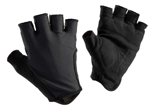 Guantes De Ciclismo Cortos Roadr 500 Negros Triban