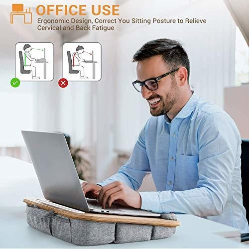 Imagen 5 de 6 de Escritorio De Regazo Ajustable En Altura - Ohuhu Escritorio