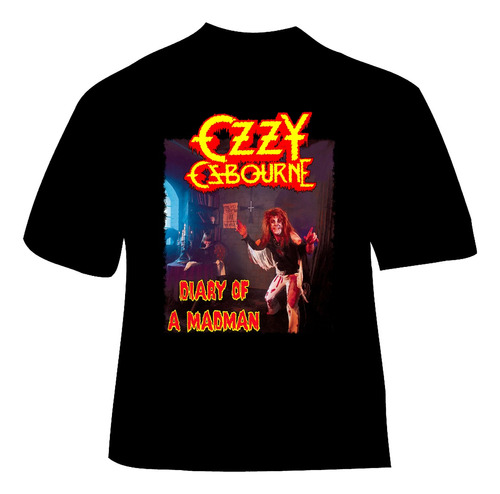 Polera Ozzy Osbourne - Ver 09 - Diary Of A Madman