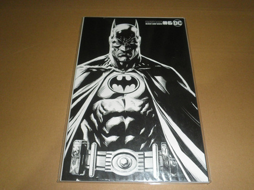 Batman Black And White 6 Jason Fabok Cover