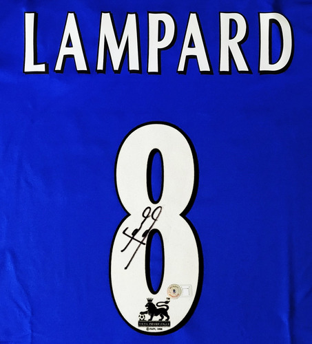 Jersey Autografiado Frank Lampard Chelsea Fc 2005-06 Campeon