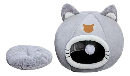 . Cama Semicerrada Para Perros Y Gatos, Cama Para Gatos De L