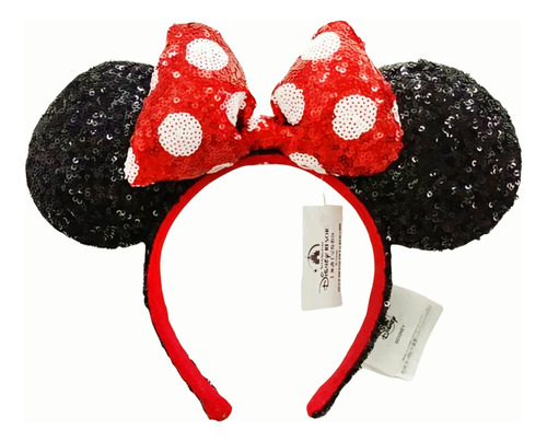 Diadema Orejas Disney Original Disneypark Clásica Accesorio Negro