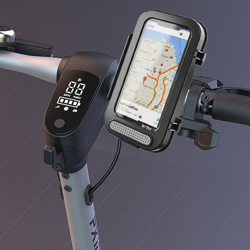 Soporte Impermeable Para Teléfono Móvil De Moto Ajustable En