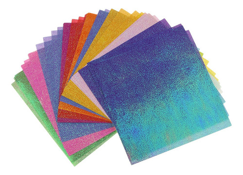 Para 50pcs Cuadrados Plegables De Color Origami Teñido