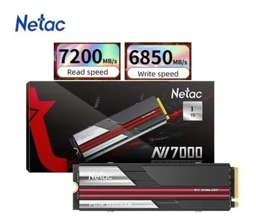 Disco Sólido Interno Ssd Netac Nv7000 1tb Novo