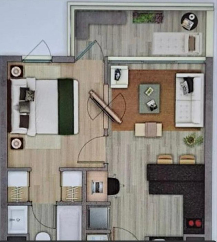 Dpto Arriendo A Pasos Metro Irarrázaval, Ñuñoa (1d+1b+est+b)