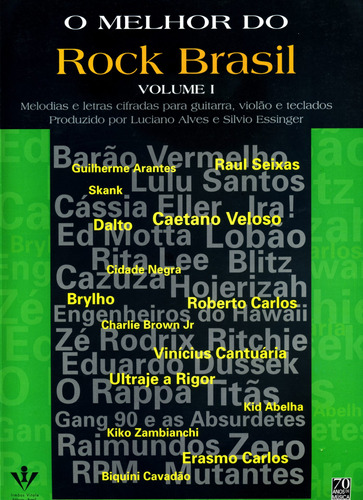 O melhor do Rock Brasil - Volume I, de Diversos. Editora Irmãos Vitale Editores Ltda, capa mole em português, 2001