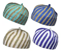 Comprar 4 Piezas Gorro De Oración Musulmán Amn-338 Islam Kufi Hat 1)