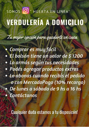 Verduras A Domicilio