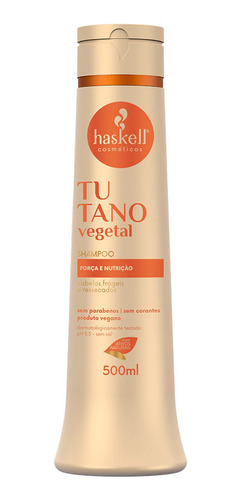 Shampoo Haskell Tutano + D-pantenol - 500ml