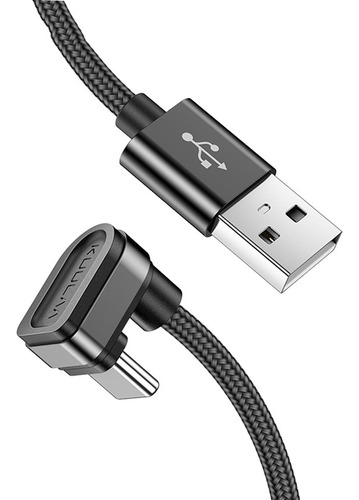 Cable Usb C En Forma De U Ángulo De 180 Grados 480mbps