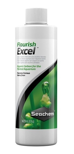 Seachem Flourish Excel 250 Ml Plantados Carbon Liquido Co2