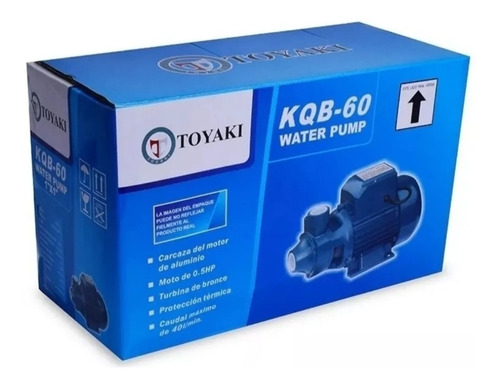Bomba De Agua 0 5hp Toyaki Kqb-60