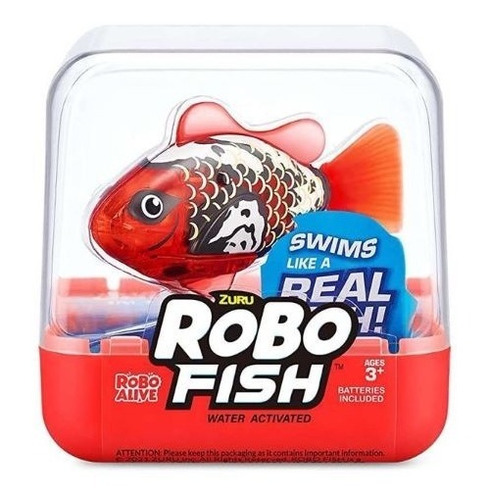 Robo Fish Zurus Original Color Rojo