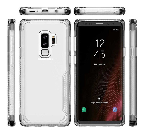 Funda Zizo Surge Para Samsung S9 Plus Tpu Transparente